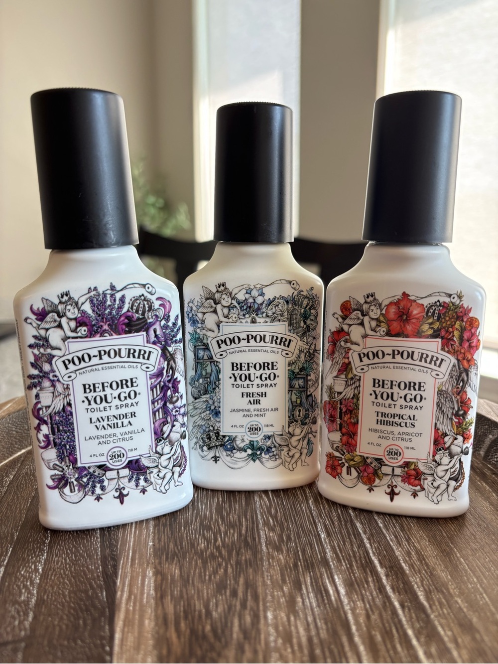 Poo-Pourri Toilet Spray Bundle Fresh Air 4oz Set of 3 Air Fresheners - Picture 3 of 3